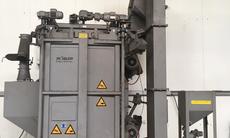 Overhead conveyor blast machine 180919 AGTOS