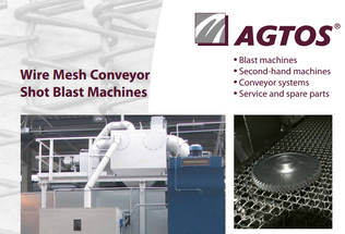 Wire Mesh Conveyor Shot Blast Mashines