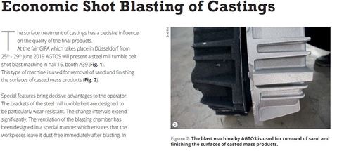 Economic Shot Blasting of Castings