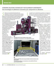 Economic Blasting Technology for Aluminium Components