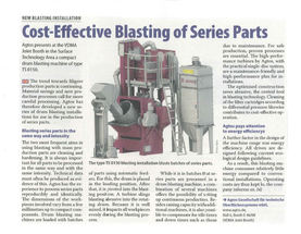 Cost-Effective Blasting of Series Parts